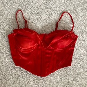 Red corset